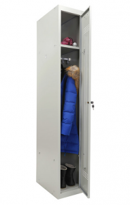 Шкаф гардеробный Практик Металлический гардеробный шкаф ML-11-30: для одежды