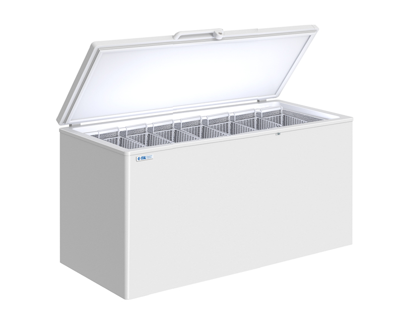 Морозильный ларь Italfrost с глухой крышкой ЛН 600 (CF 600 S) купить в Минске и Беларуси длиной 1650 мм