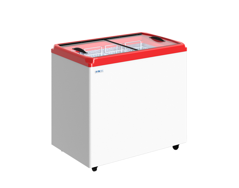 Морозильный ларь Italfrost с прямыми раздвижными  крышками ЛВН 300П (CF 300 F) купить в Минске и Беларуси длиной 1000 мм