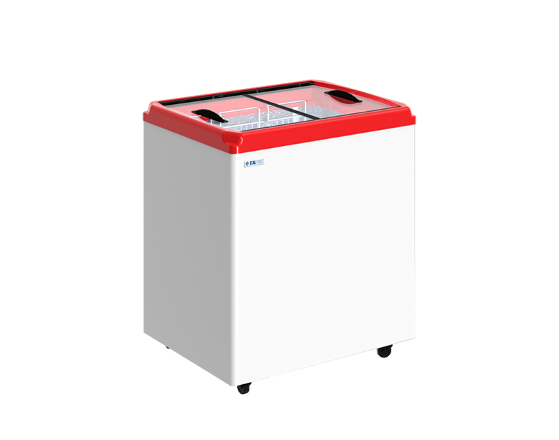 Морозильный ларь Italfrost с прямыми раздвижными  крышками ЛВН 200П (CF 200 F) купить в Минске и Беларуси длиной 800 мм