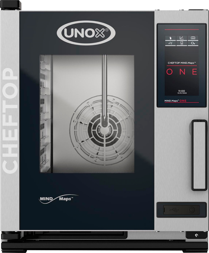 UNOX-XECC-0523-E1RM Электрический пароконвектомат UNOX XECC-0523-E1RM: 380В