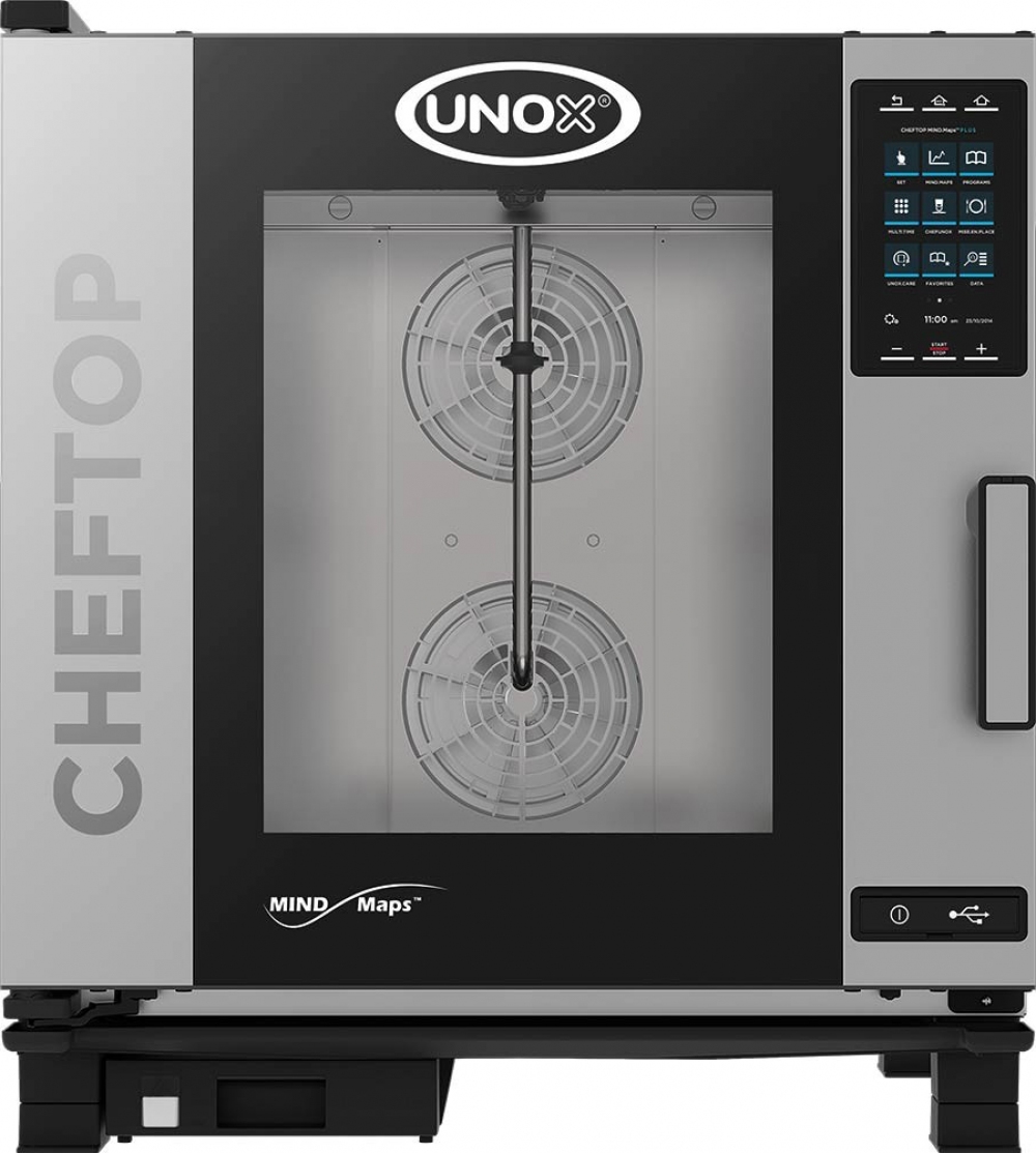 Электрический пароконвектомат UNOX XEVC-0711-EPR PLUS: 380В
