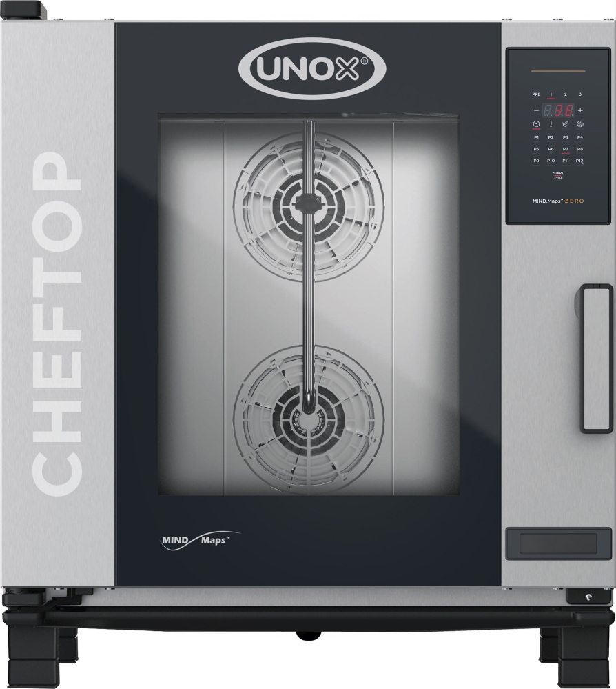 Электрический пароконвектомат UNOX XEVC‑0711‑EZRM (серия CHEFTOP MIND.Maps™ ZERO COUNTERTOP): 380В