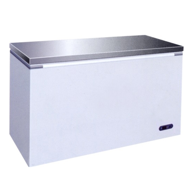 Морозильный ларь Italfrost с глухой нержавеющей крышкой ЛН 400 (CF 400 S) купить в Минске и Беларуси длиной 1200 мм