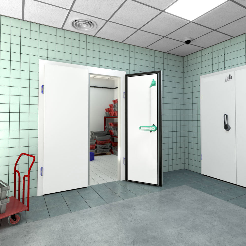 Распашная дверь двустворчатая Райбах  ПрофХолод - купить у официального дилера