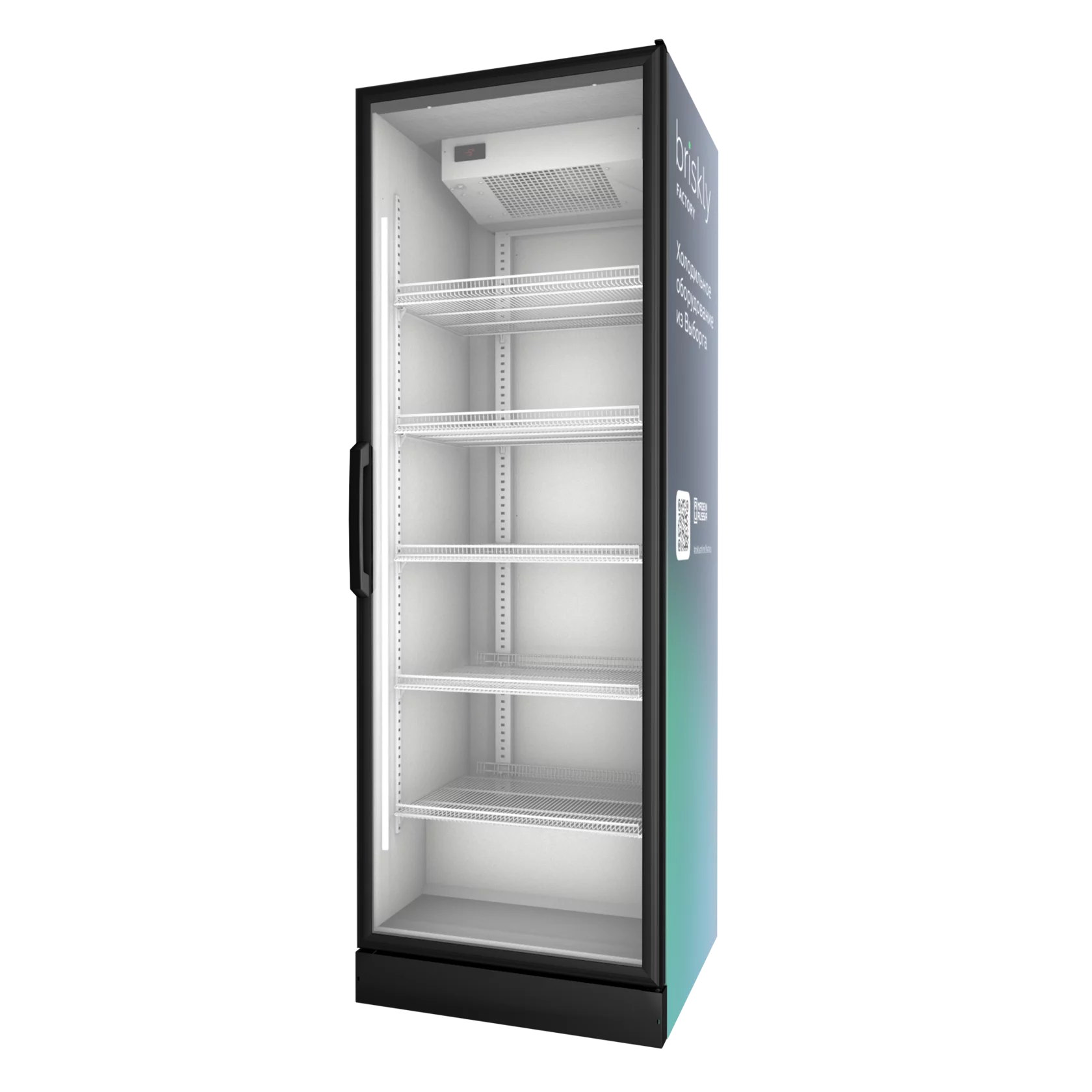 Шкаф морозильный торговый Briskly 7 Frost белый-3