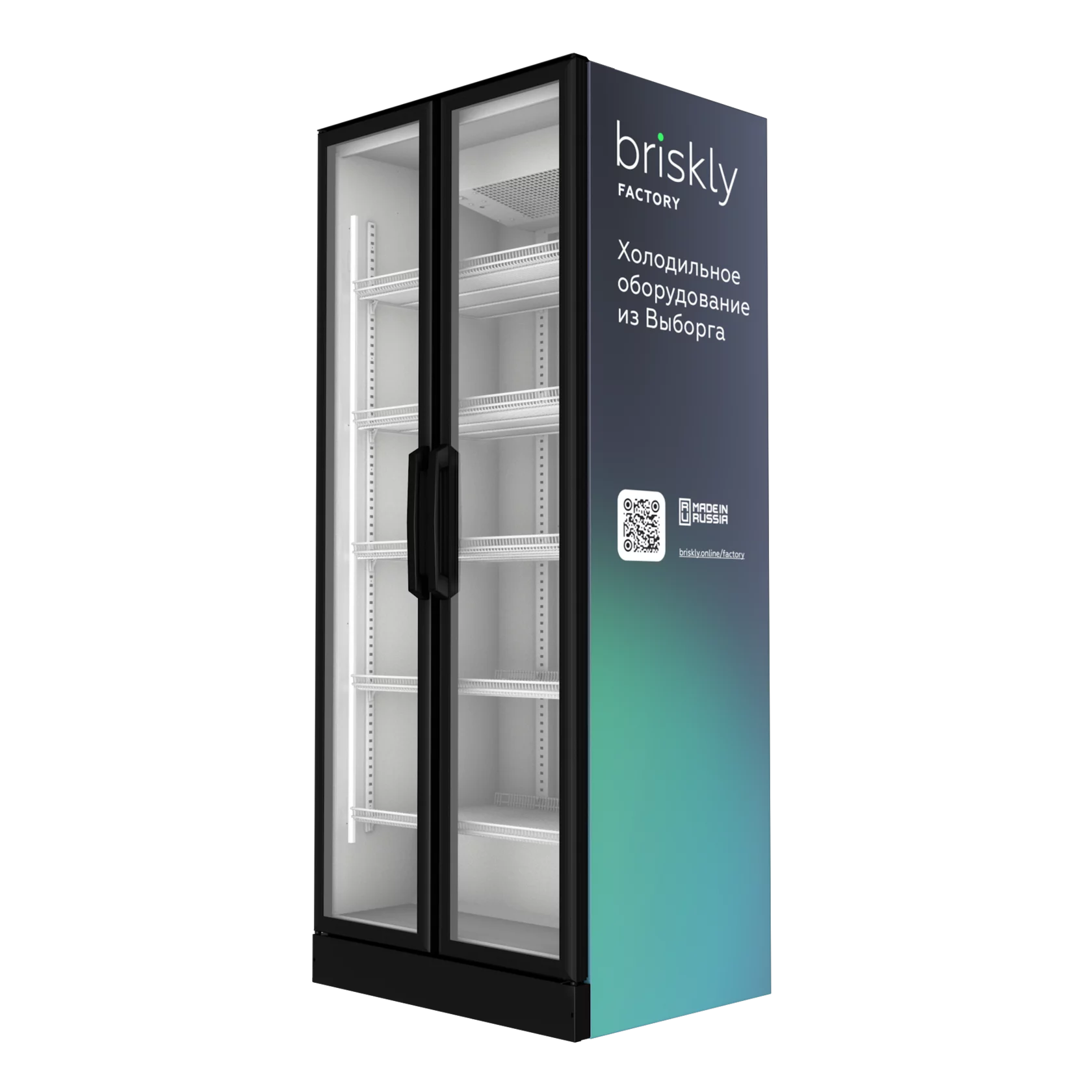 Шкаф холодильный торговый Briskly 8 белый_2
