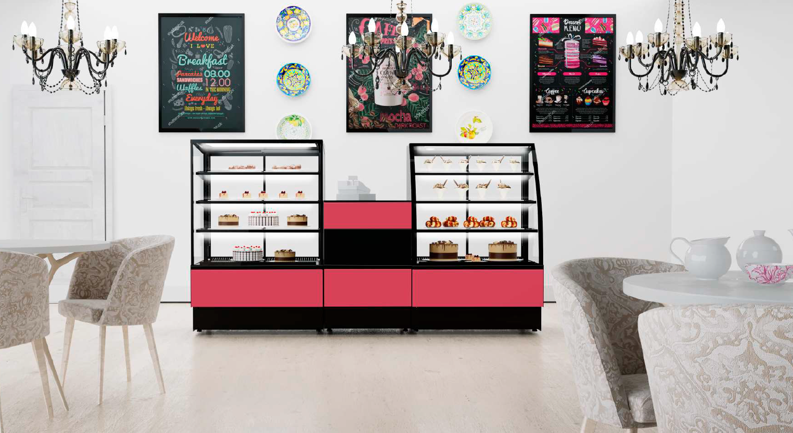 Витрина кондитерская CRYSPI Adagio LX - фото