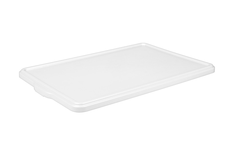 Лоток для теста Рестола с крышкой белый