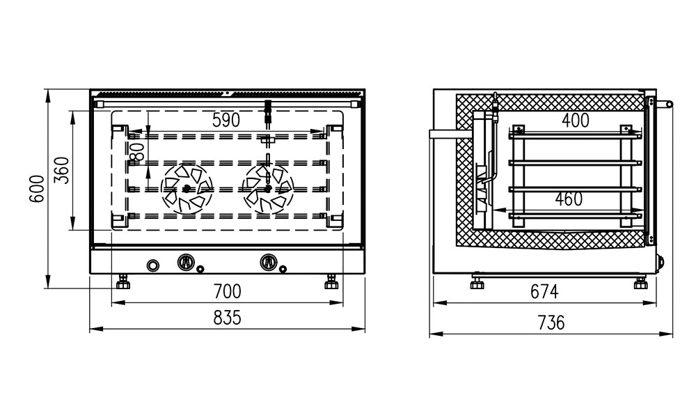 механическая панель управления