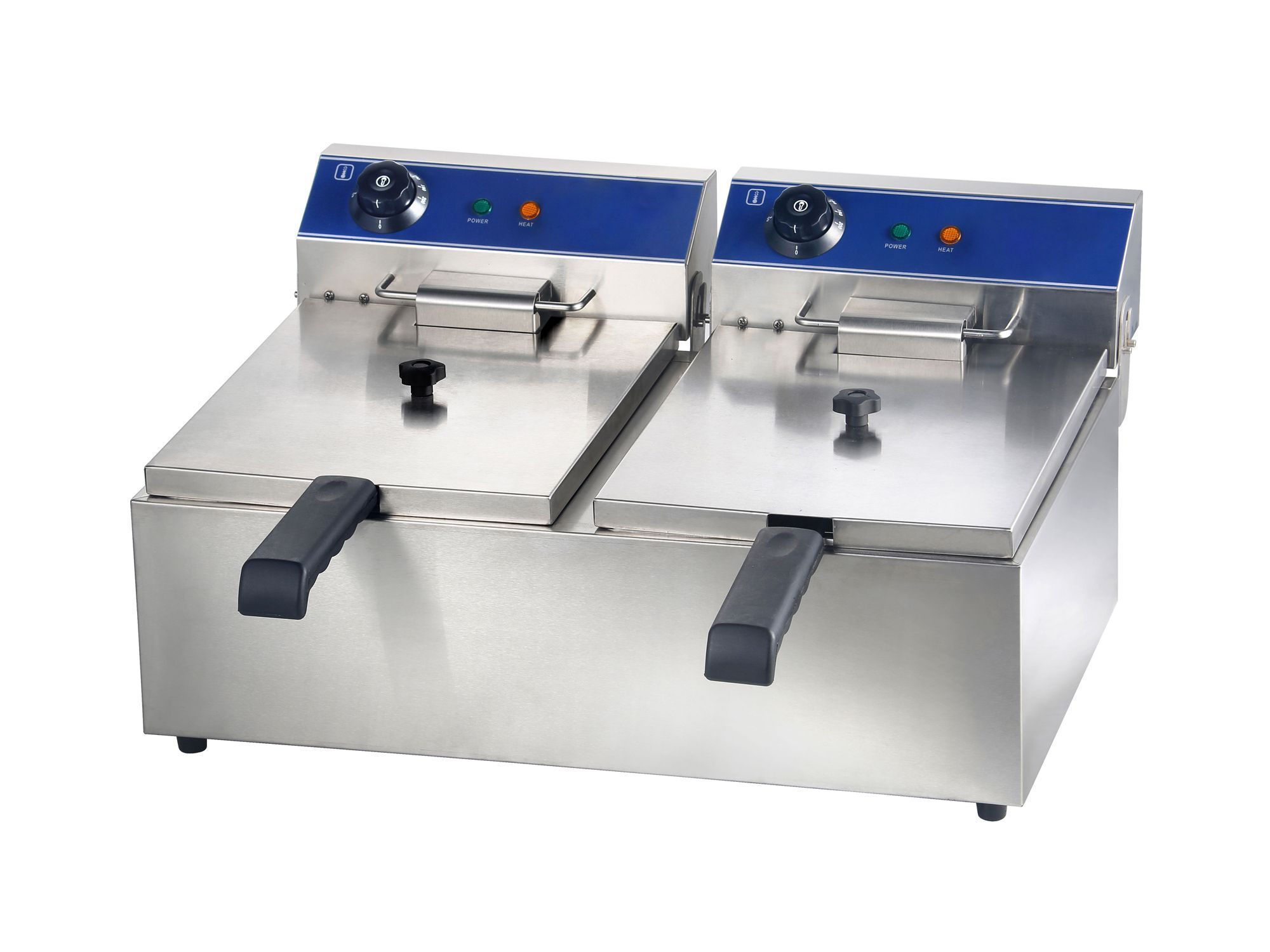 Фритюрница Eksi HEF-10L-2: две емоксти по 10л