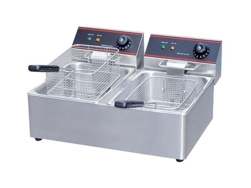 Фритюрница Eksi HEF-6L-2: две емоксти по 6л